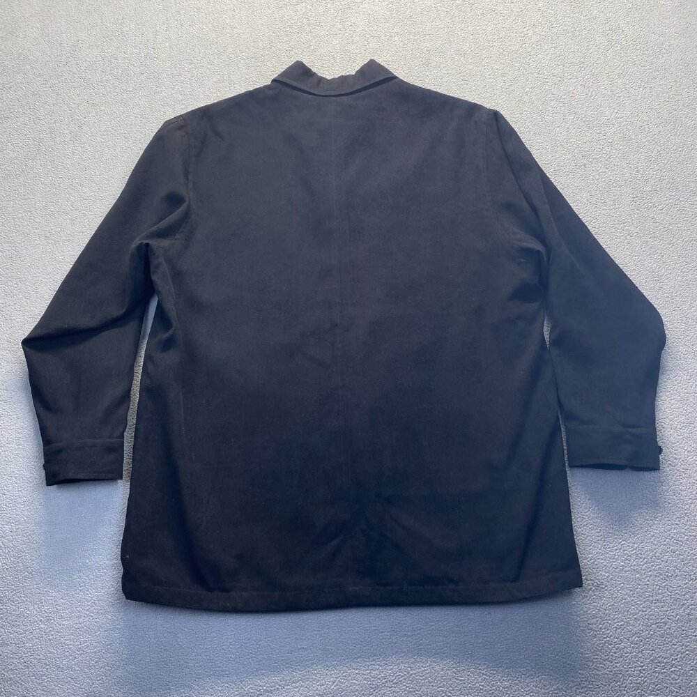 Gochu by KBB Shirt Mens Size XL Black Utility Workwear Pockets Zipper - Picture 7 of 13